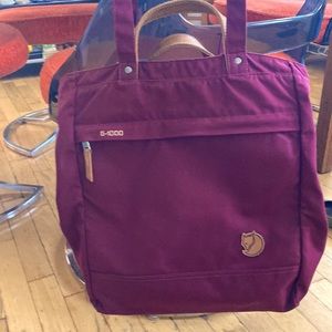 Fjallraven tote/backpack
